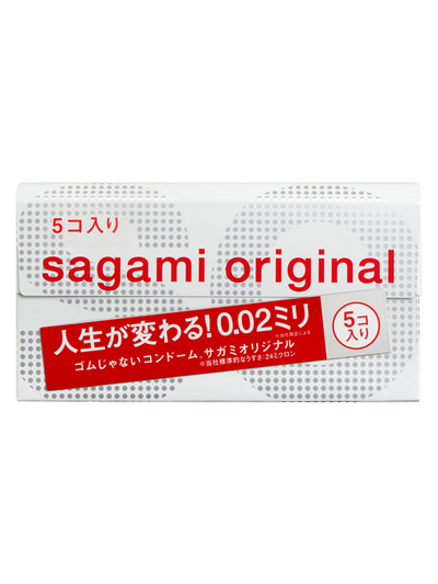 SAGAMI ซากามิคนเดิม 002 ถุงยางอนามัย 5 ชิ้น