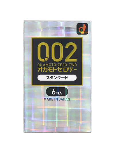 OKAMOTO 0.02 标准型 避孕套 6只装