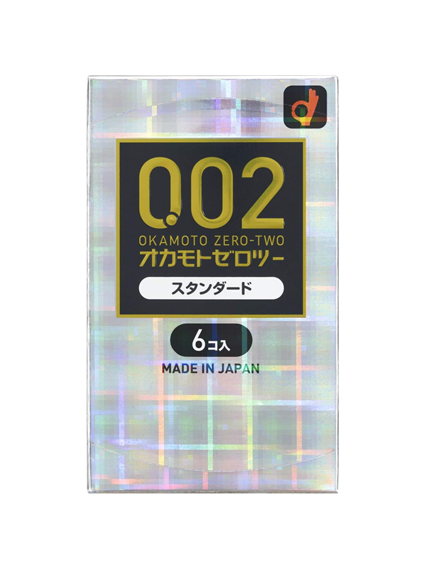 okamoto オカモトゼロツー 0.02 スタンダード コンドーム 6個入