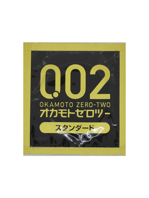 OKAMOTO โอคาโมโตะ ซีโร่ทู 0.02 ถุงยางอนามัยมาตรฐาน 6 ชิ้น